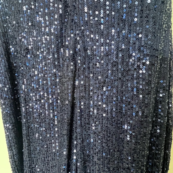 Navy Blue Sequin Jumper - Picture 10 of 13